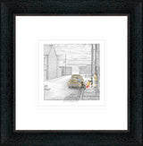 is it fixed yet framed sketch print by artist leigh lambert