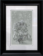 it's all about the friends you meet along the way sketch framed print by craig davison