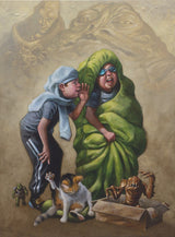 jabba jibber jabber print by artist craig davison