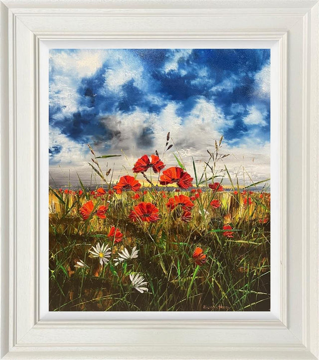 days with you framed original by artist Kimberley harris