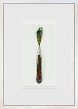 palette knife iv framed by kimblery harris