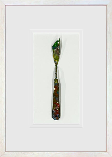 palette knife iv framed by kimblery harris