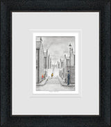 keep a look out sketch framed print by artist leigh lambert
