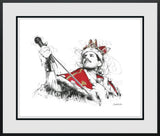 king of queens framed print by artist scott tetlow