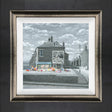 lazy sunday afternoon framed canvas print by artist leigh lambert