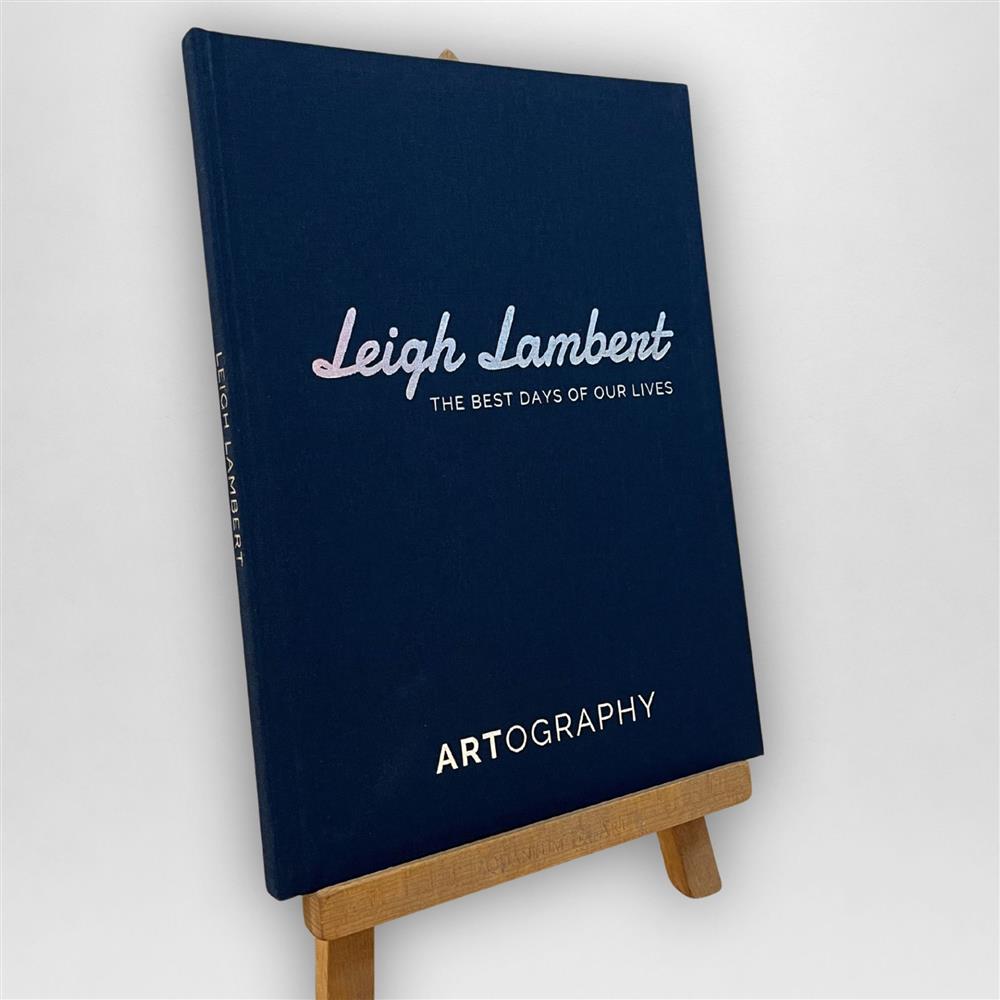 artography open edition book by artist leigh lambert