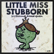 little miss stubborn the untold stories framed original by artist hue folk