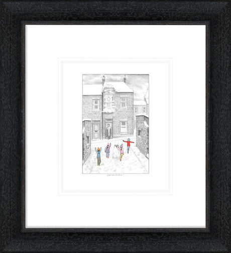 look out mister sketch framed print by artist leigh lambert