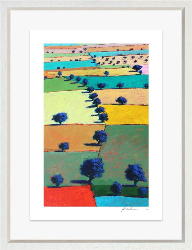 looking eastwards framed paper print by artist paul powis