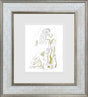 lord and lady i line study framed print by artist andrei protsouk