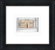 love story sketch framed print by artist leigh lambert