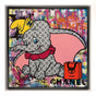 luxury dumbo vibes framed original by artist emily crook