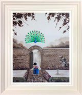 beautiful love framed original by artist micahel abrams