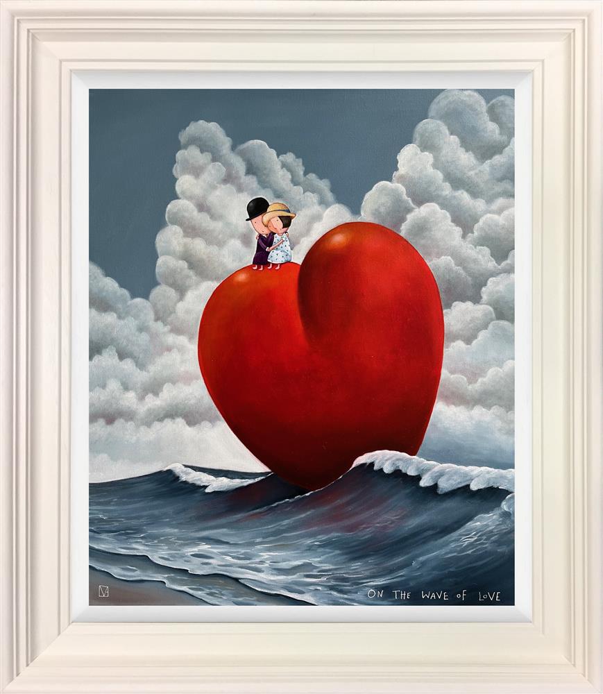 on the eave of love framed original by artist mackenzie thorpe
