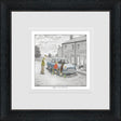 make it nice and shiny sketch framed print by artist leigh lambert
