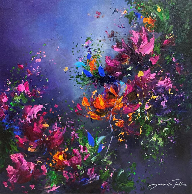 midnight dreams print by artist jaanika talts