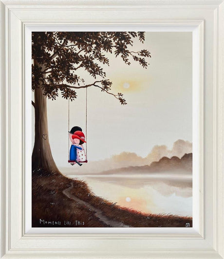moments like this original framed by artist michael abrams