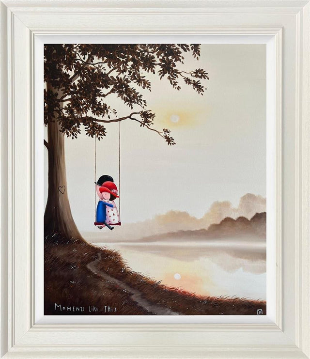 moments like this original framed by artist michael abrams