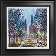 stopping at downtown framed original by artist nigel cooke