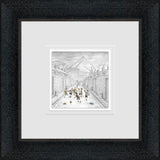 next goal wins it sketch framed print by artist leigh lambert