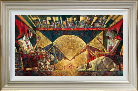 night cap framed print by artist andrei protsouk
