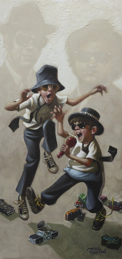 on a missioin print by artist craig davison