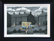 one at a time framed deluxe canvas print by artist leigh lambert