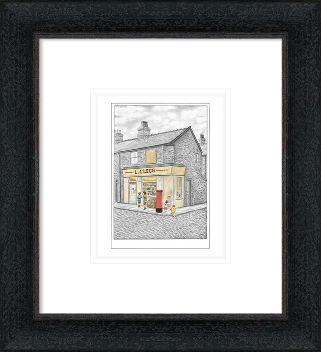 our kids up shops sketch framed print by artist leigh lambert