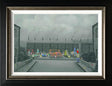 park life framed canvas print by artist leigh lambert