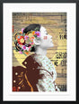 patience framed print by artist the trunk of funk