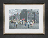 pride of britain framed paper print by artist leigh lambert