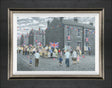 pride of britain framed canvas print by artist leigh lambert