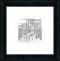 ready aim fire sketch framed print by artist leigh lambert