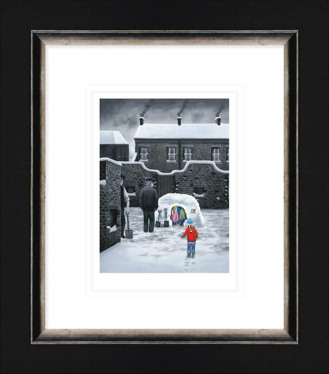 Room for one more framed paper print by artist leigh lambert