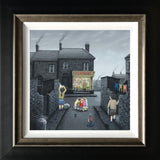 save me one framed canvas print by artist leigh lambert