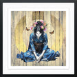 small sanctuary framed print by artist the trunk of funk