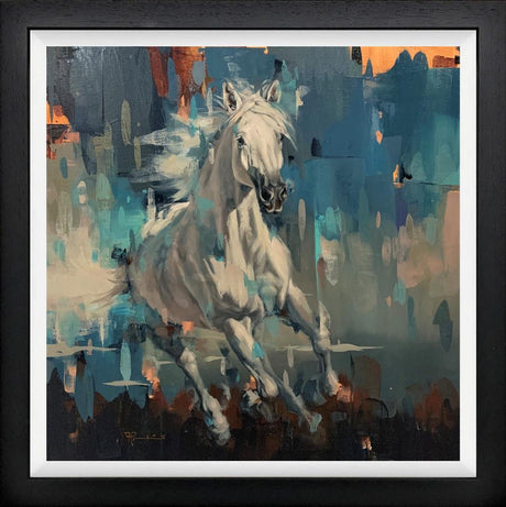 storm framed print by artist frank pretorius