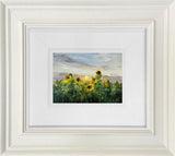 summers last glow framed original by artist kimberley harris