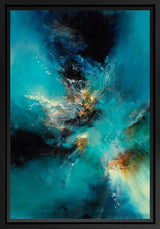 supernova ii framed print by artist alison johnson