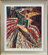 tango margaritta framed print by artist andrei protsouk