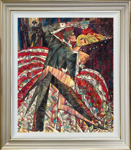 tango margaritta framed print by artist andrei protsouk