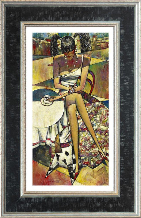 textspresso small framed print by artist andrei protsouk