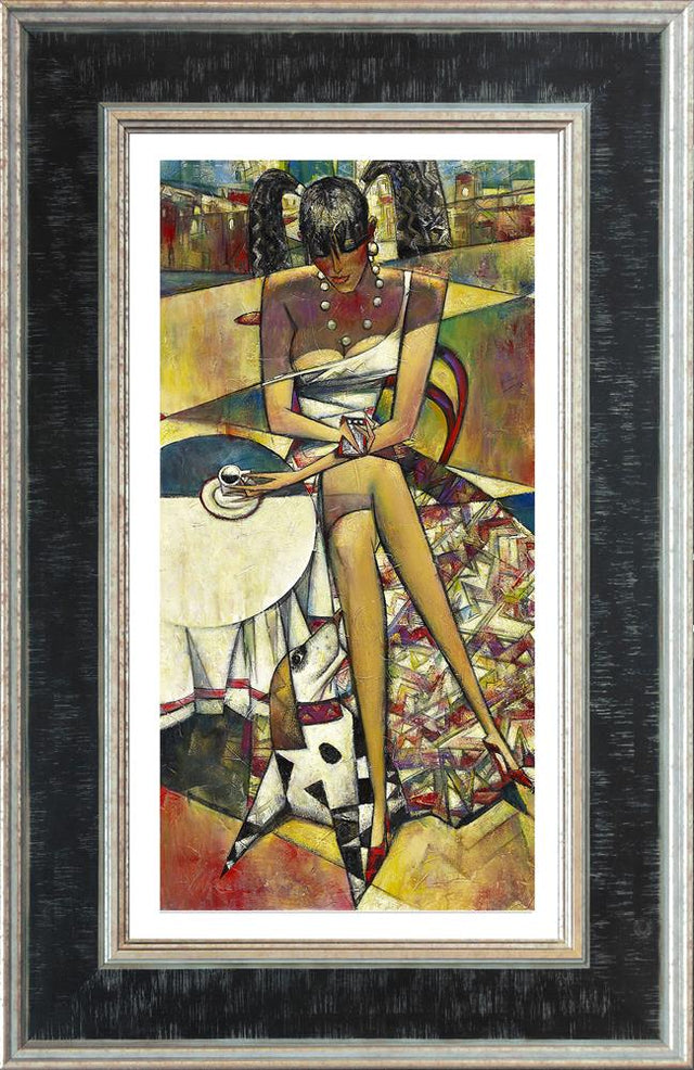 textspresso small framed print by artist andrei protsouk