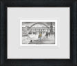 the big river sketch framed print by artist leigh lambert