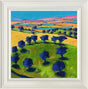 the cotswold way ramed print by artist paul powis