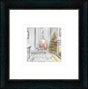 the night before sketch framed print by artist ligh lambert