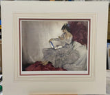 the jewel box mounted print by artist russell flint
