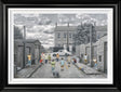 there may be trouble ahead canvas deluxe framed print by leigh lambert