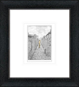 they always come home sketch framed print by artist leigh lambert