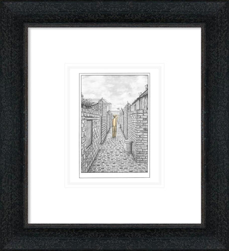 they always come home sketch framed print by artist leigh lambert
